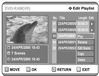 SAMSUNG DVD-R121 - Press the buttons to select Play, then select the OK button. - 1