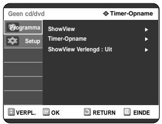 SAMSUNG DVD-R121 - Druk op de knop MENU met de eenheid in de modus Stop/modus Geen schijf. - 1