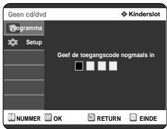 SAMSUNG DVD-R121 - Kinderslot instellen - 5