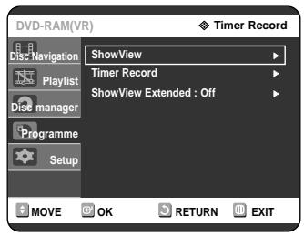SAMSUNG DVD-R121 - Press the buttons to select Programme, then press the OK or button. - 1