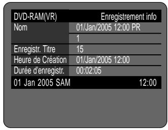 SAMSUNG DVD-R121 - Enregistrement avec une seule touche (OTR) - 8