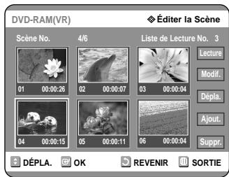 SAMSUNG DVD-R121 - Ajouter une scène - 5