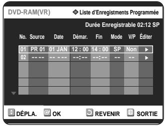 SAMSUNG DVD-R121 - Appuyez sur la touche OK. - 2