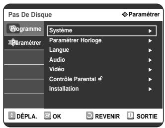 SAMSUNG DVD-R121 - Configuration du contrôle parental - 3
