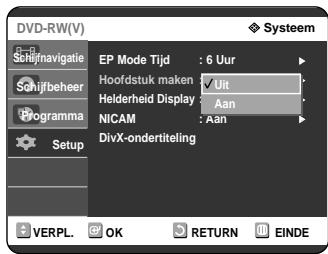 SAMSUNG DVD-R121 - Automatisch hoofdstukmake - 4