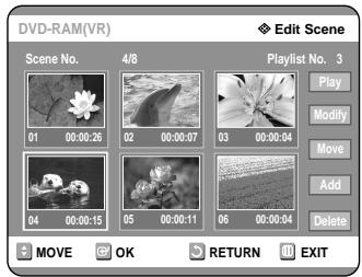 SAMSUNG DVD-R121 - Adding a Scene - 5
