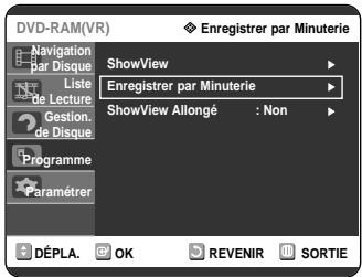 SAMSUNG DVD-R121 - Appuyez sur le bouton TIMER, apparéil en mode Arrêt. - 1