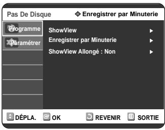 SAMSUNG DVD-R121 - Navigation dans le menu à l'écran - 1