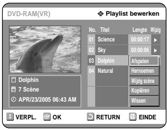 SAMSUNG DVD-R121 - Met de MENU toets - 1
