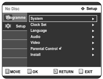 SAMSUNG DVD-R121 - Presetting Channels with the Auto Setup function - 2