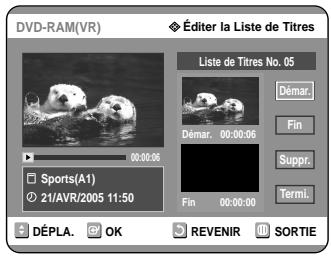 SAMSUNG DVD-R121 - Appuyez sur la touche OK au point de démarrage. - 1