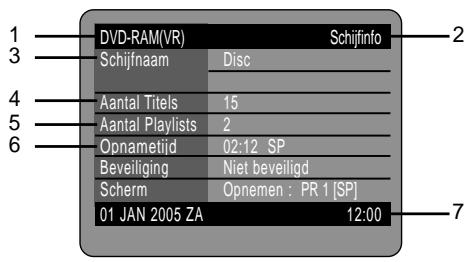 SAMSUNG DVD-R121 - Resterende schijfruimte opvragen (Schijfinfo) - 1