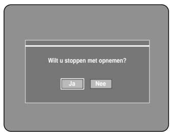SAMSUNG DVD-R121 - Opname beeindigen - 1