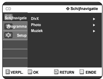 SAMSUNG DVD-R121 - PlaatseenMPEG4-schijf in de schijflade. - 1