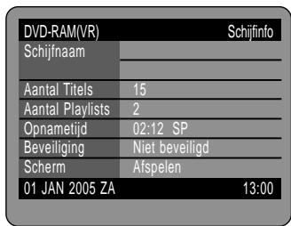 SAMSUNG DVD-R121 - Druk op de ▲▼ toetsen om Afspelen te selectoren. Druk verwolgens op de OK toets. - 3