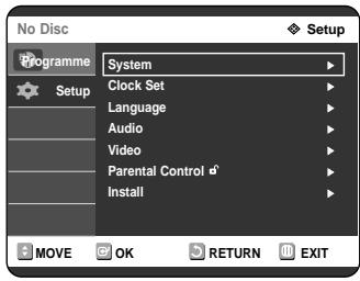 SAMSUNG DVD-R121 - Presetting Channels with the Manual Setup function - 2