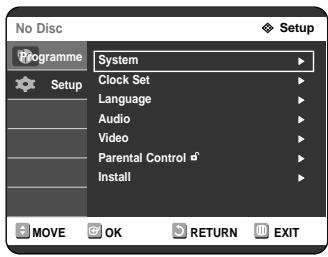 SAMSUNG DVD-R121 - Setting up the Audio Options - 2