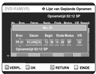SAMSUNG DVD-R121 - Druk op de toets OK. - 1