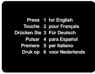 SAMSUNG DVD-R121 - Inschakelen en automatisch instellen - 2