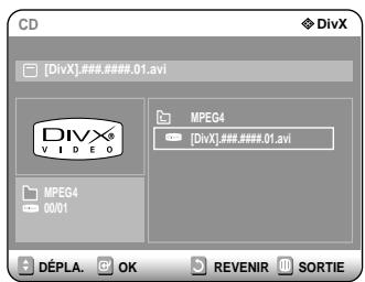SAMSUNG DVD-R121 - Lecture d'un fichier MPEG4 - 3
