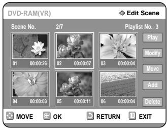 SAMSUNG DVD-R121 - Modifying a Scene (Replacing a Scene) - 5