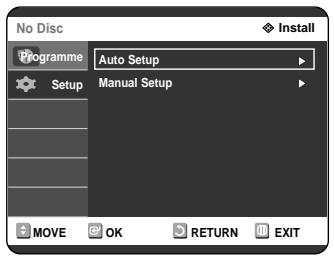 SAMSUNG DVD-R121 - Presetting Channels with the Auto Setup function - 3