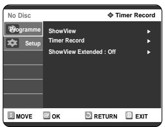 SAMSUNG DVD-R121 - Presetting Channels with the Manual Setup function - 1