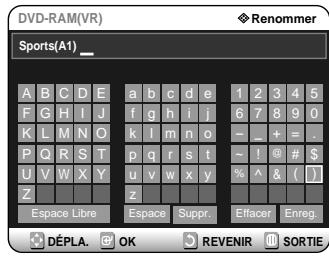 SAMSUNG DVD-R121 - Utilisation de la touche TITLE LIST - 4