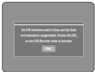 SAMSUNG DVD-R121 - Opnameduur met 1 toets instellen (OTR) - 9