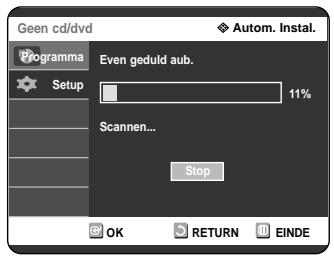 SAMSUNG DVD-R121 - Kanalen voordefinierten met de functie voor automatisch instellen - 6