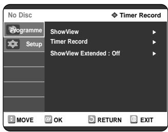 SAMSUNG DVD-R121 - With the unit in Stop mode/No Disc mode, press the MENU button. - 1