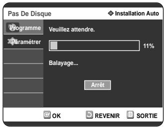 SAMSUNG DVD-R121 - Pré-réglage des canaux avec la fonction de réglage automatique - 6