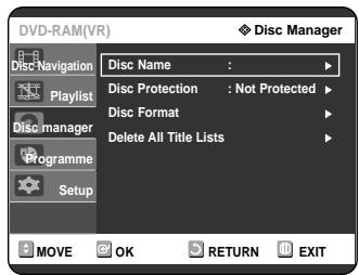 SAMSUNG DVD-R121 - Delete All Title Lists - 5