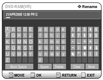 SAMSUNG DVD-R121 - Using the TITLE LIST button - 3