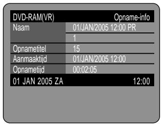 SAMSUNG DVD-R121 - Opnameduur met 1 toets instellen (OTR) - 8