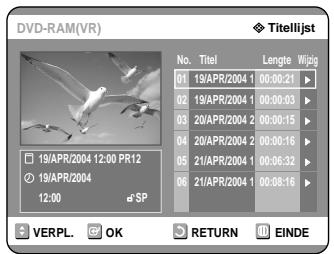SAMSUNG DVD-R121 - Met de MENU toets - 1