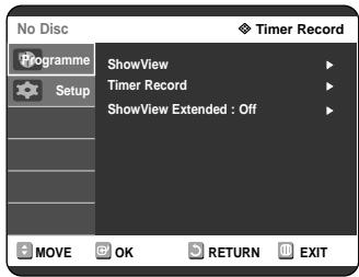 SAMSUNG DVD-R121 - Setting the Clock - 1