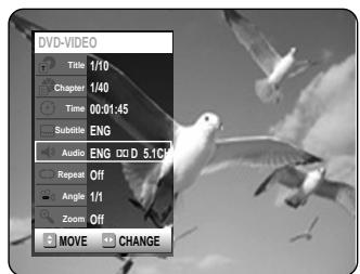 SAMSUNG DVD-R121 - Using the ANYKEY button - 2
