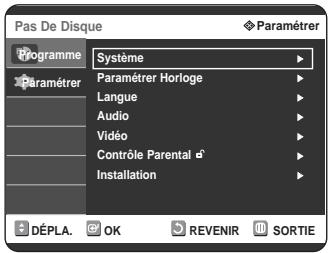 SAMSUNG DVD-R125P - Réglage de l'heure en mode EP - 2