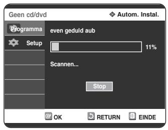 SAMSUNG DVD-R125P - Kanalen voordefinierten met de functie voor automatisch instellen - 6