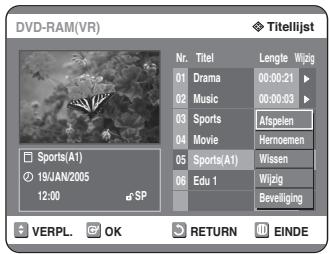 SAMSUNG DVD-R125P - Met de MENU toets - 2