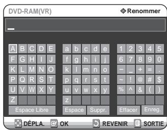 SAMSUNG DVD-R125P - Editor le nom d'un disque - 6