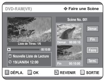 SAMSUNG DVD-R125P - Créer une Liste de Lecture - 6