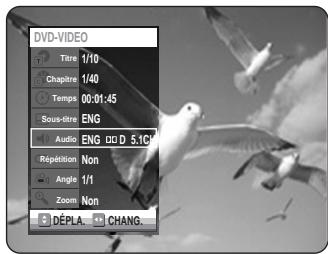 SAMSUNG DVD-R125P - Utilisation de la touche ANYKEY - 2