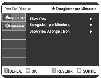 SAMSUNG DVD-R125P - Appuyez sur le bouton MENU, appareil en mode Arrêt/Pas de disque. - 1
