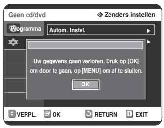 SAMSUNG DVD-R125P - Kanalen voordefinierten met de functie voor automatisch instellen - 4