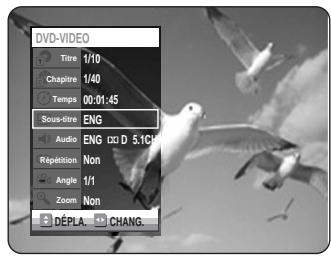 SAMSUNG DVD-R125P - Utilisation de la touche ANYKEY - 2