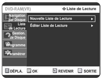 SAMSUNG DVD-R125P - Créer une Liste de Lecture - 3