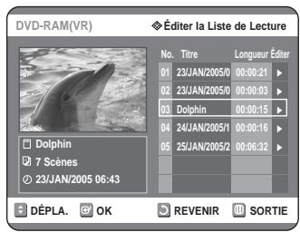 SAMSUNG DVD-R125P - Appuyez sur les touches ▲▼ ▲▶ pour selectionner Enreg., puis appuyez sur la touche OK. - 1