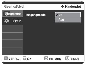 SAMSUNG DVD-R125P - Kinderslot instellen - 6